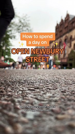 🥳 Open Newbury Street is back! Every Sunday through October 15, the iconic Back Bay that’s normally a parking nightmare will transform into a haven for cyclists, pets, rollerbladers, and pedestrians. Cars won’t be allowed on Newbury Street between Berkeley Street and Mass. Ave. (plus a few side streets) from 10 a.m. until 8 p.m. @forkingwitharmani shared his favorite way to spend his car-free, Sunday stroll: 🌮 Tacos at La Neta 🥚 Bubble tea & smiley egg waffles at Cha Feo 🛍️ Shopping at Covet