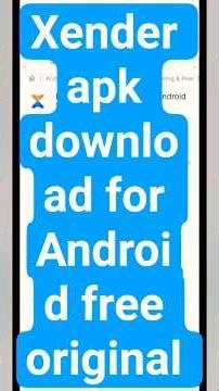 Xender apk download for Android #free xender apk kaise download Karen #original #xender