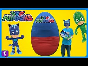 PJ MASK SURPRISE ADVENTURE Egg by HobbyKidsTV! - Videos For Kids