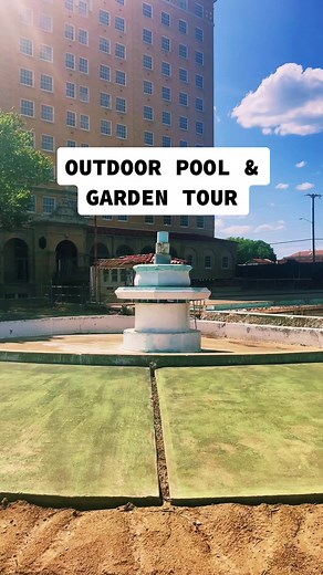 Quick lil tour for ya!#thebakerhotelandspa #historic #hotel #restoration #pool #garden