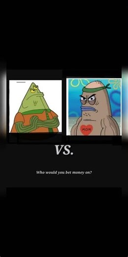 Flats vs Rej #spongebob #memes #whowouldwin #fight #fightnightchampion