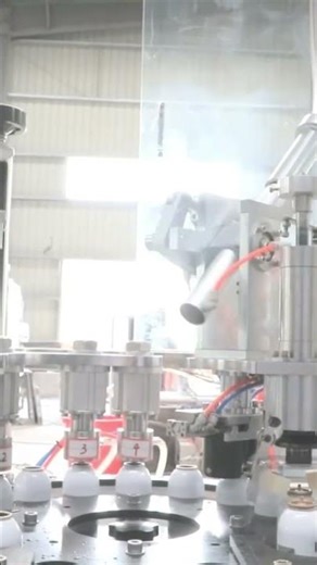 Aerosol Can Nozzle Assembly in Action | Satisfying Manufacturing Process