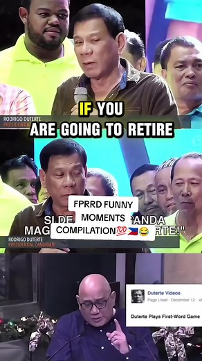 President Rodrigo Duterte Funny Moments Compilation