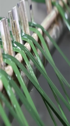 The process of building World Cup football pitches with artificial turf in South Korea. p1 #process #making #makingprocess