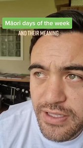 The origin of Māori day names #maori #aotearoa #kiaora #languagelearning #reels #reelschallenge #ree#reelsfb #ree#reelsfacebook | Grant Whitbourne