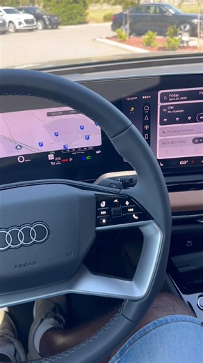 All new 2026 Audi A5 interior in brown‼️ #carinterior #audi #audia5 #audicar #audilife #audilover