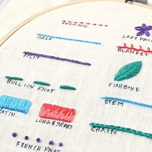 5.6K views · 168 reactions | How many of these hand stitching techniques have you tried? Let us know in the comments below! | Madam Sew | Facebook