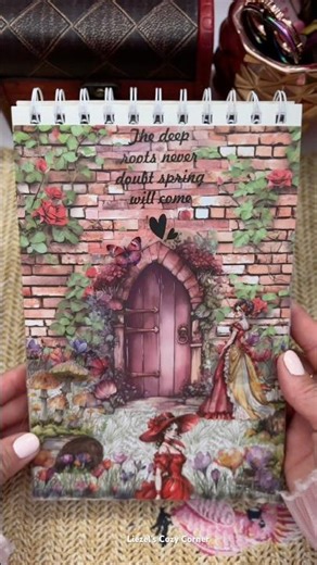 Magical Spring theme #newjournal #journaling #ytshorts