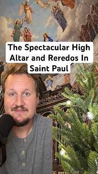 The Spectacular High Altar And Reredos In Saint Paul