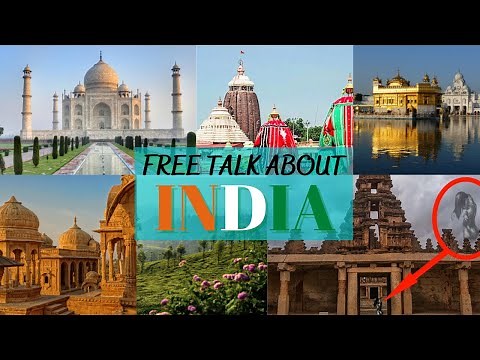 インド英語リスニング 「インドについてのフリートーク」Introduction of India： Cool and Strong Indian Accent English