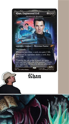Khan, Engineered Evil: Benedict Cumberbatch is in MTG?!