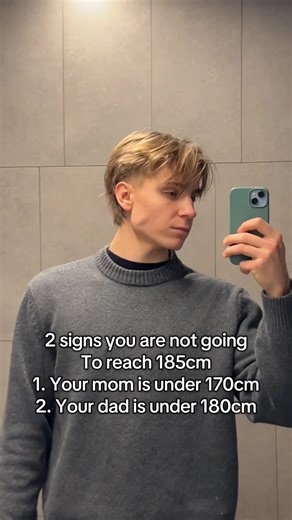 Are you taller than your dad? Check out @Taller #height #tall #genetics #teen #180cm