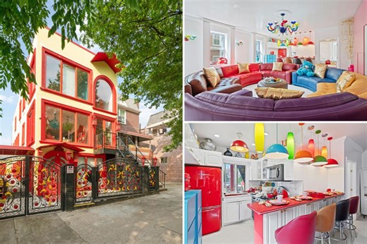 ‘The most colorful home in Queens’ now asks $2.5M — but there’s a dark secret lurking behind the walls