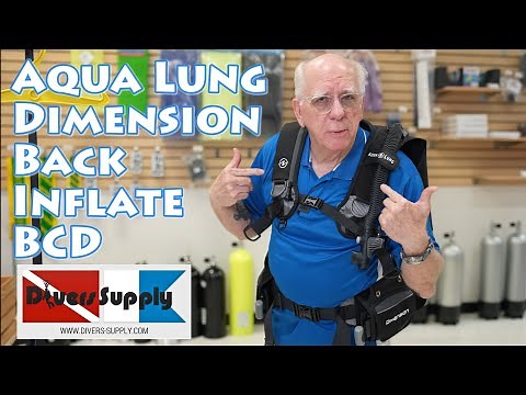 2021 Aqua Lung's Dimension Back Inflate BCD is a ...