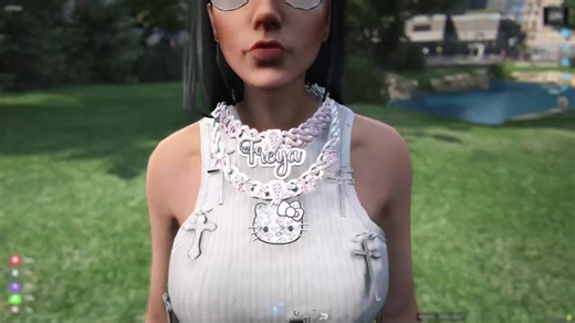 Five M Female Chain #fyp #jewelry #fivem #