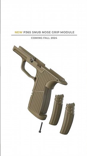 New Snub Nose P365 Grip Module By Tyrant CNC