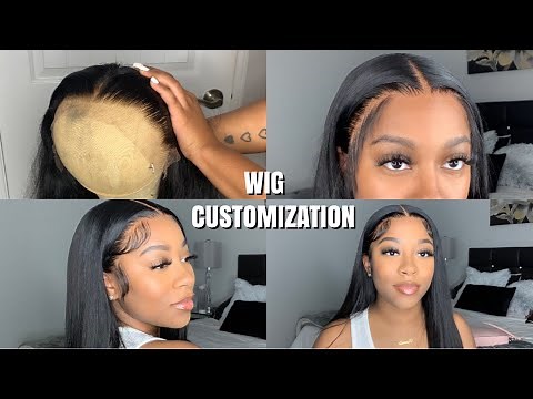 *Detailed* HOW TO CUSTOMIZE, BLEACH KNOTS, PLUCK, AND INSTALL LACE WIG FOR BEGINNERS | NadulaHair