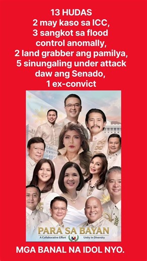13 HUDAS MGA MAMBUBUDOL PALA.