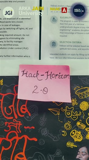 Hack Horizon 2.0 on Instagram: "Big ideas are calling 📣 Hack Horizon 2.0 is happening. Register now. 🎥 Edit credits : @all_tym_4u #HackHorizon2 #RegisterNow #Builders #Innovation"