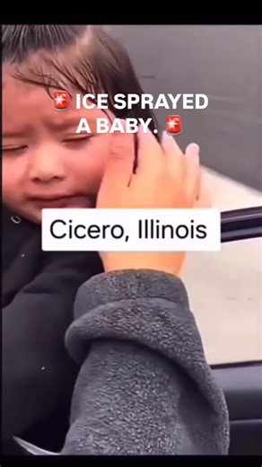 🚨 ICE SPRAYED A BABY 🚨 ICE agents poured pepper spray straight into a family’s car, hitting a 1-year-old and her sister. They were just shopping. I served my country to protect children, not to watch federal agents use military weapons on babies. These are not men. Men who use weapons of war on children are cowards. This is not freedom. This is terror. #ICE #HumanRights #VeteransForPeace #StopTheViolence #ProtectTheChildren | Ashley Salazar