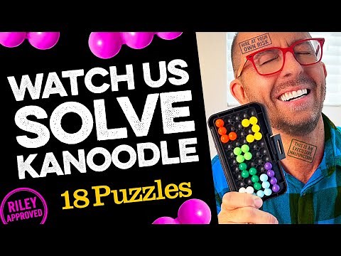 18 Kanoodle Brainteaser Puzzles | Brain Game Theater
