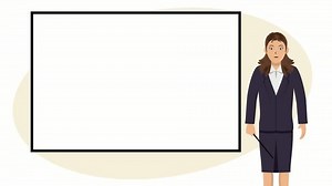 Woman Teacher Teaching Animation Video 4K suitable for your project needs education company marketing etc