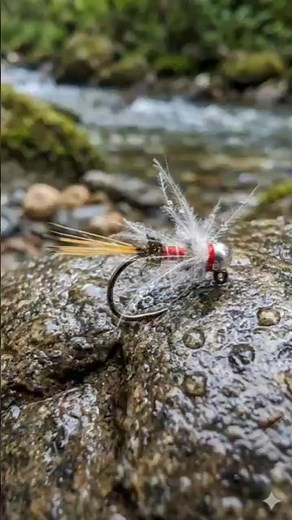Royal Coachman Euro/Jig Nymph. #flytying #flyfishing #nymphs #troutflies #shotaflies #Bestfly