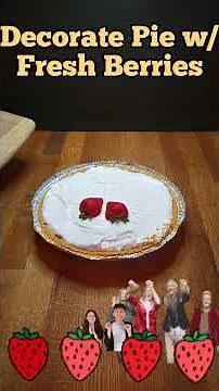 One Minute Frozen Yogurt Pie | Easy Pie Recipe | One Minute Dessert Recipe | #shorts