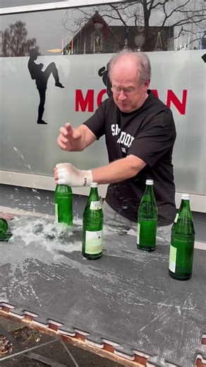 Mr. Hammerhand preparing for his next world record. | Rumble