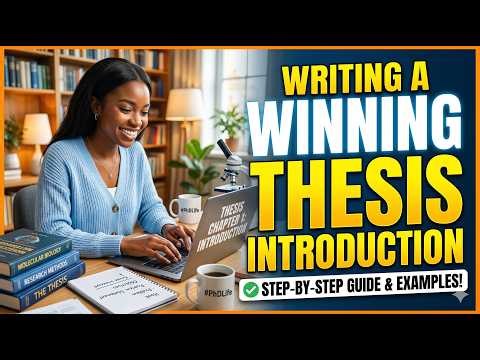 Writing A Winning Thesis Introduction