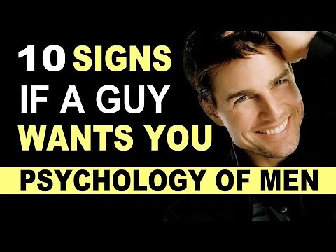 10 Signs If a Guy Likes You | Man Body Language Signs