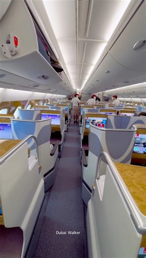 Emirates Airline Inside View #emirates #emiratesairlines #emiratescabincrew | Dubai Walker