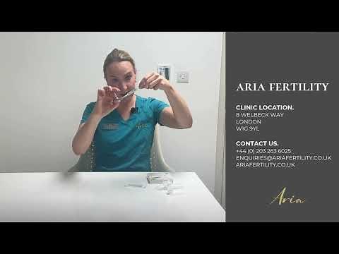 How to self inject Prontogest | Aria Fertility Clinic