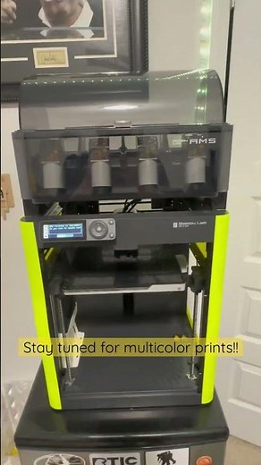 Bambu Lab P1P AMS installed!