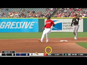 MLB | Cleveland Guardians Batter Hits Bird With Ground Ball