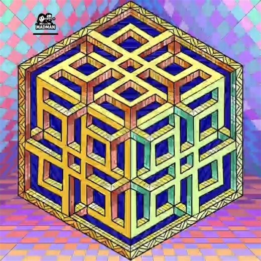Focused Cube Coloring Video