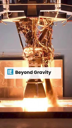 Merlin 1a Engine Rocket Test for Space Exploration