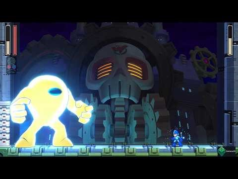 Mega Man 11 - Dr. Wily Gear Fortress Part 1 Yellow Devil