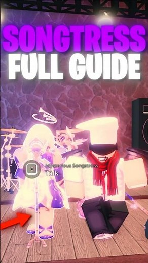 MYSTERIOUS SONGSTRESS FULL GUIDE! #fisch #roblox