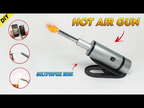 Homemade hot air gun | Build a cheap SMD soldering tool