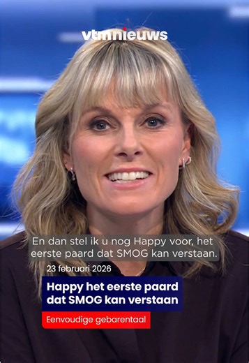 Happy, het unieke paard dat SMOG begrijpt
