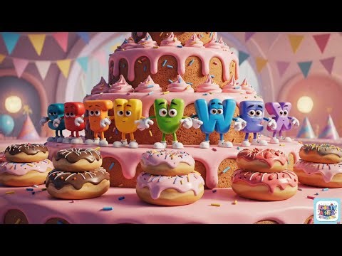 This A B C Bakery Song is Pure Sweetness! 🍰/ABC Song