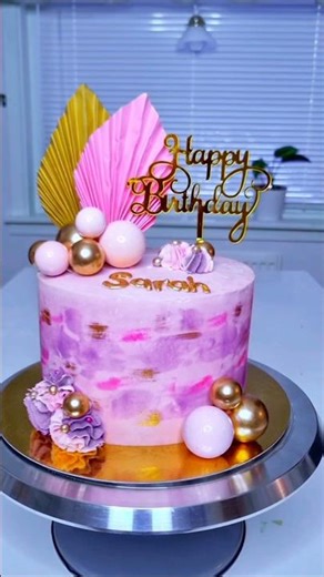 Beautiful Cake Decorating Ideas #cakedecorating #cakeart #bakingathome #cakeideas #homemadecake