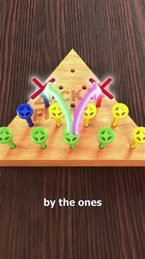 How The Triangle Peg Puzzle Works 🤔