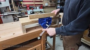 Eclipse Professional Tools EWWQR9 Schnellspanner-Schraubstock für Holzbearbeitung, 22,9 cm