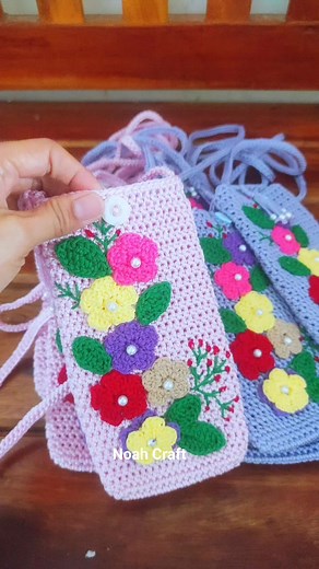 24K reactions · 2.2K shares | Crochet phone bag #reel #fyp #crochet #viralvideo #crafting #handmade | Dita Kusumaningrum | Facebook