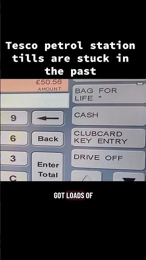 Tesco petrol station till review