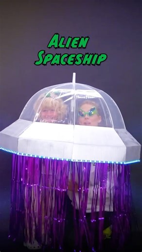 Blossom on Instagram: "This DIY alien spaceship is out of this world! 🛸👽"