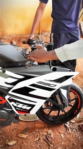 Accident ktm rc 390 🤕🥹 re modified 😸🥰 #rc390 #ytshorts #shorts #viralshorts