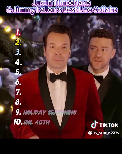 Justin Timberlake and Jimmy Fallon's Iconic Live Moments